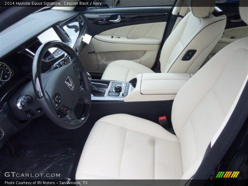 Caspian Black / Ivory 2014 Hyundai Equus Signature