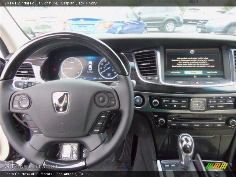 Caspian Black / Ivory 2014 Hyundai Equus Signature