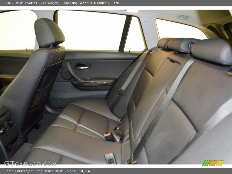 Sparkling Graphite Metallic / Black 2007 BMW 3 Series 328i Wagon