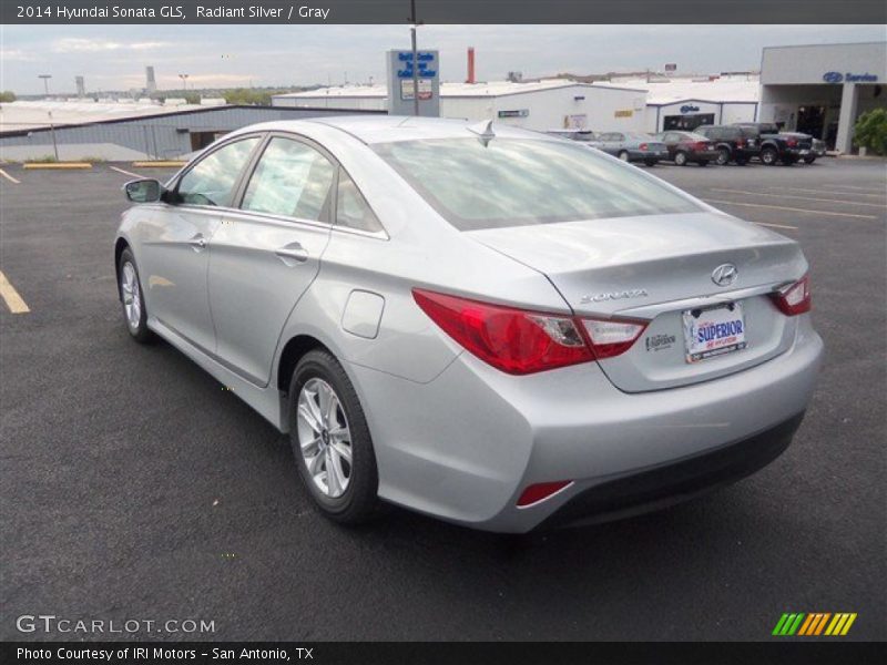 Radiant Silver / Gray 2014 Hyundai Sonata GLS
