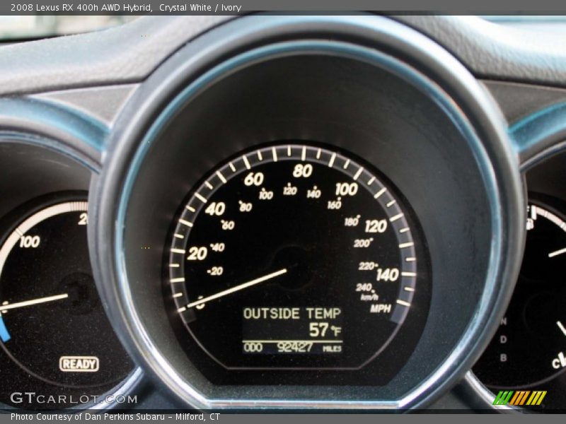 Crystal White / Ivory 2008 Lexus RX 400h AWD Hybrid
