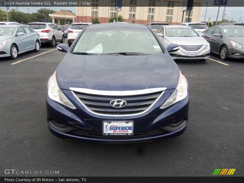 Radiant Silver / Gray 2014 Hyundai Sonata GLS