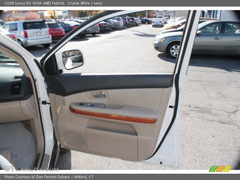 Crystal White / Ivory 2008 Lexus RX 400h AWD Hybrid