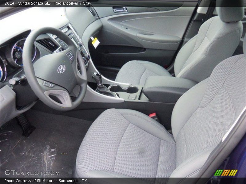 Radiant Silver / Gray 2014 Hyundai Sonata GLS