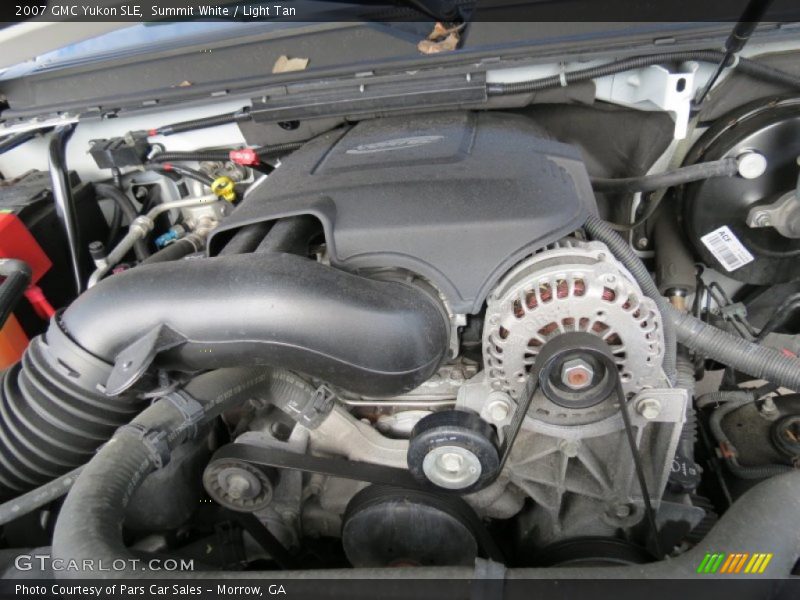 Summit White / Light Tan 2007 GMC Yukon SLE