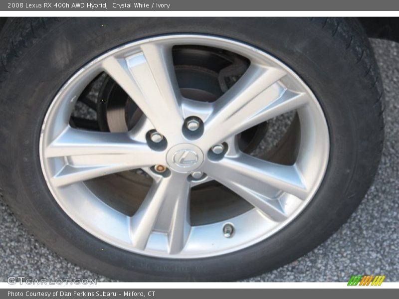 Crystal White / Ivory 2008 Lexus RX 400h AWD Hybrid