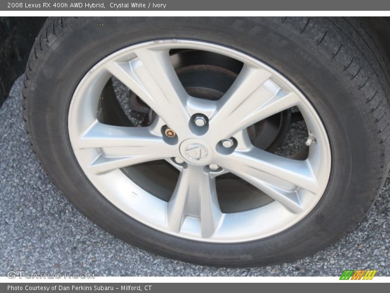 Crystal White / Ivory 2008 Lexus RX 400h AWD Hybrid