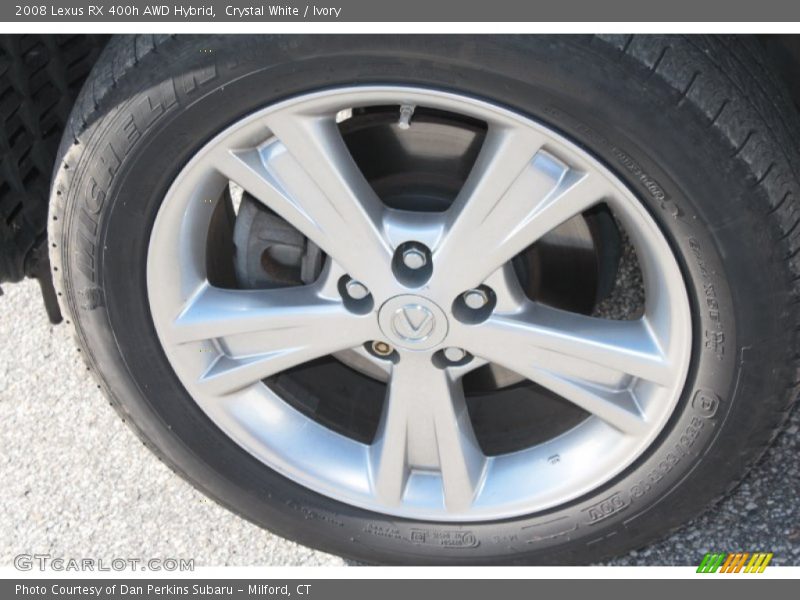 Crystal White / Ivory 2008 Lexus RX 400h AWD Hybrid