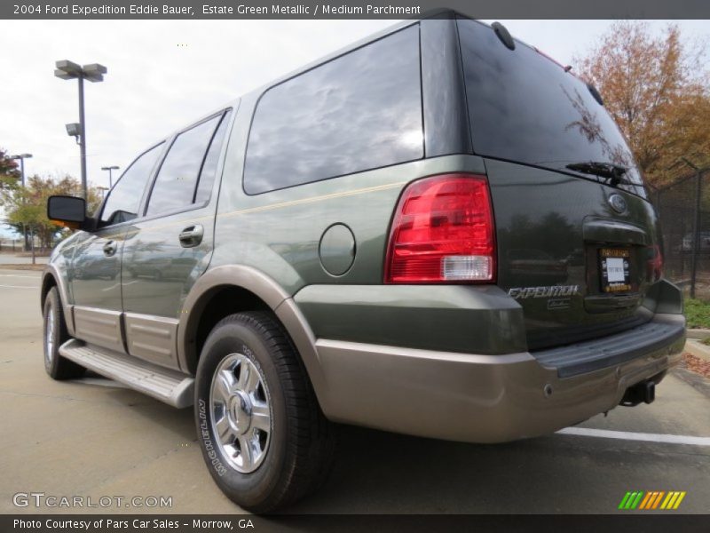Estate Green Metallic / Medium Parchment 2004 Ford Expedition Eddie Bauer