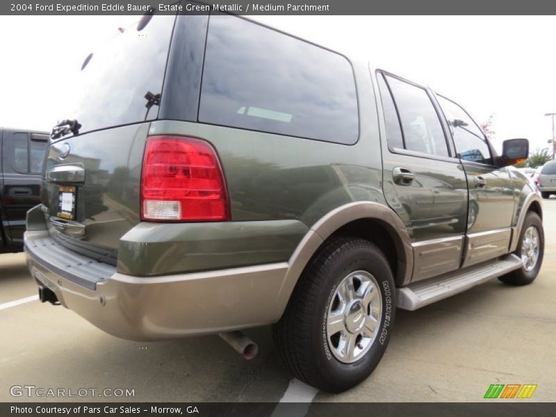 Estate Green Metallic / Medium Parchment 2004 Ford Expedition Eddie Bauer
