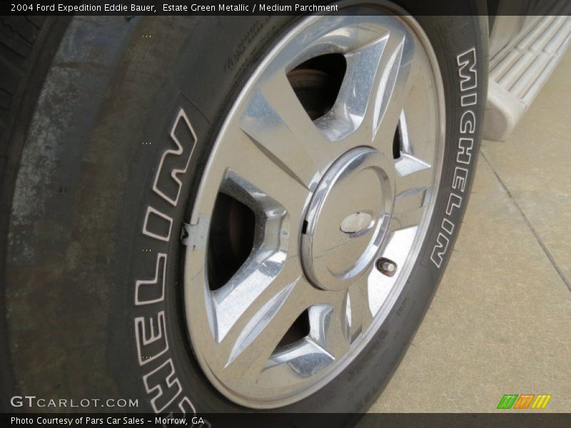 Estate Green Metallic / Medium Parchment 2004 Ford Expedition Eddie Bauer