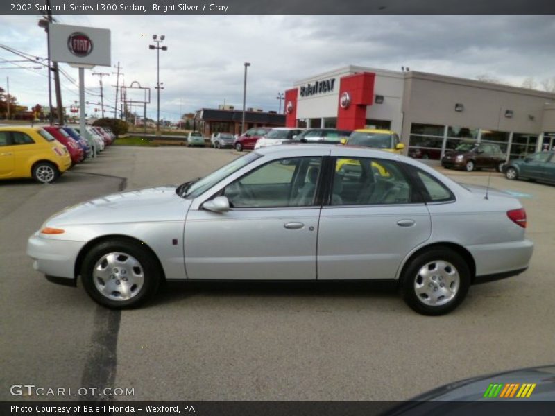 Bright Silver / Gray 2002 Saturn L Series L300 Sedan