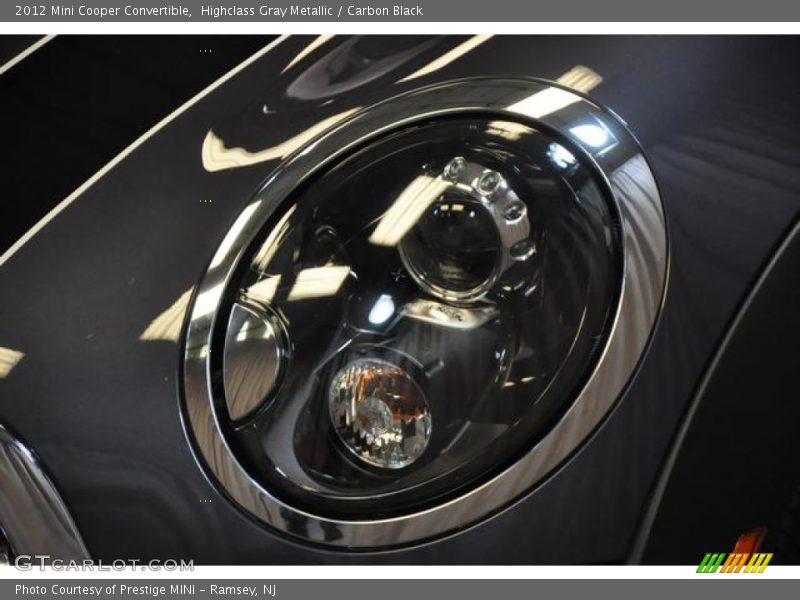 Highclass Gray Metallic / Carbon Black 2012 Mini Cooper Convertible