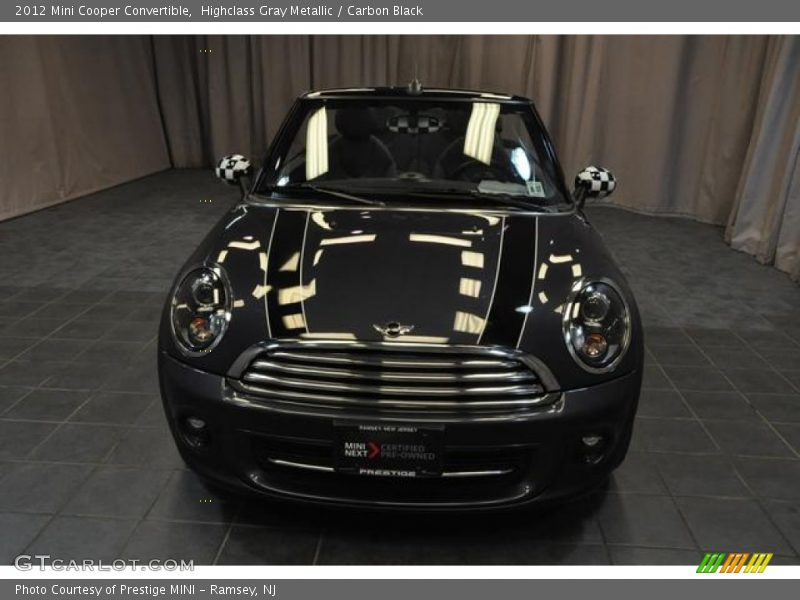 Highclass Gray Metallic / Carbon Black 2012 Mini Cooper Convertible