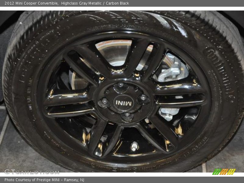 Highclass Gray Metallic / Carbon Black 2012 Mini Cooper Convertible