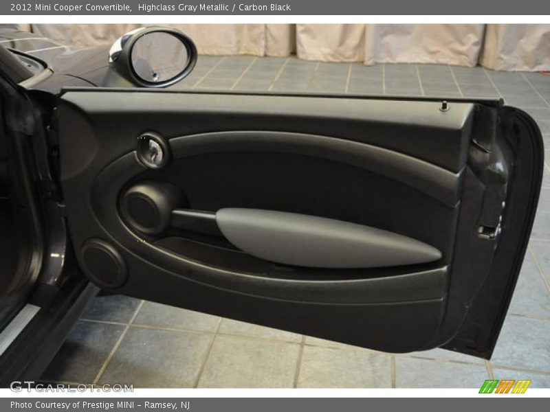 Highclass Gray Metallic / Carbon Black 2012 Mini Cooper Convertible