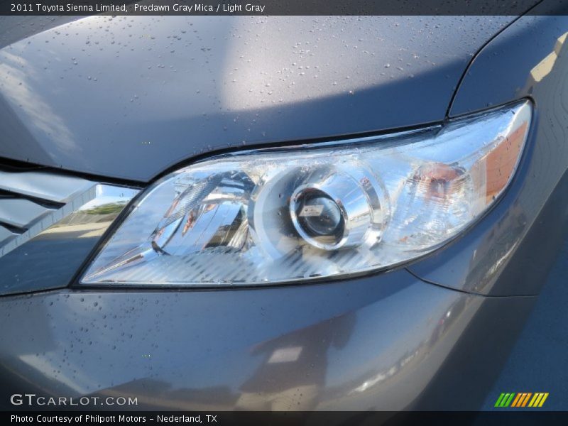 Predawn Gray Mica / Light Gray 2011 Toyota Sienna Limited