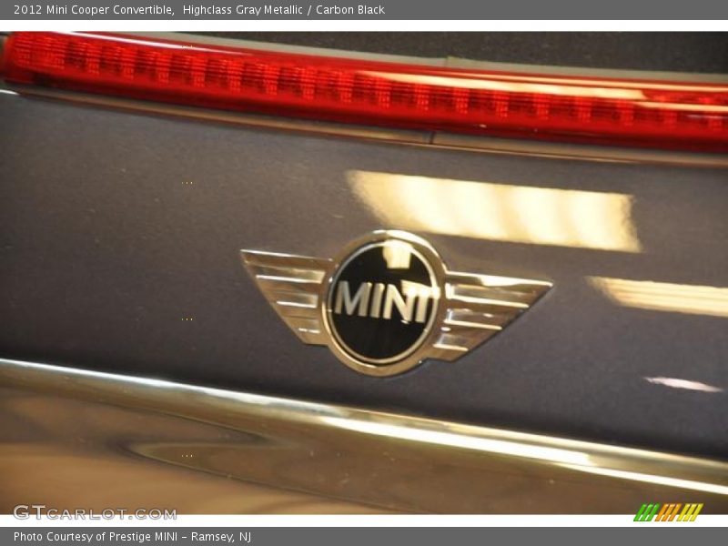 Highclass Gray Metallic / Carbon Black 2012 Mini Cooper Convertible