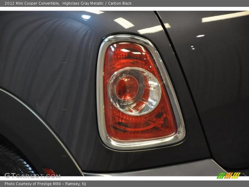 Highclass Gray Metallic / Carbon Black 2012 Mini Cooper Convertible