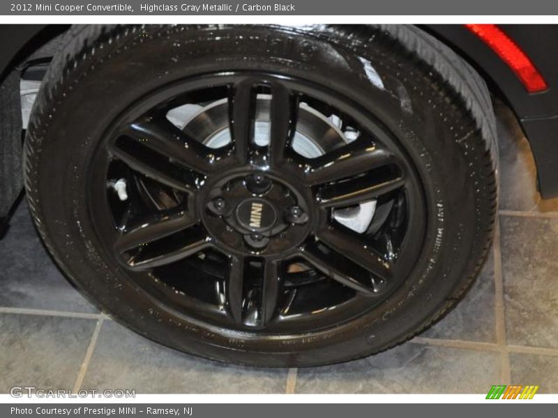 Highclass Gray Metallic / Carbon Black 2012 Mini Cooper Convertible