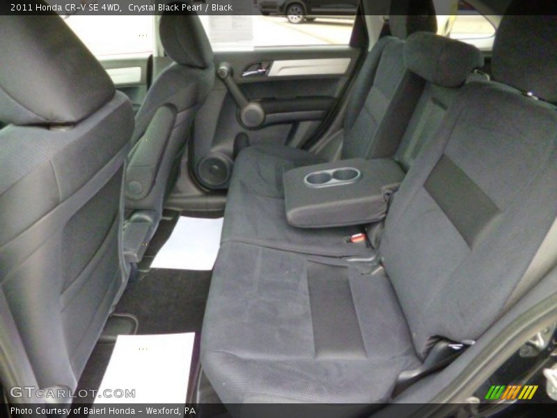 Crystal Black Pearl / Black 2011 Honda CR-V SE 4WD