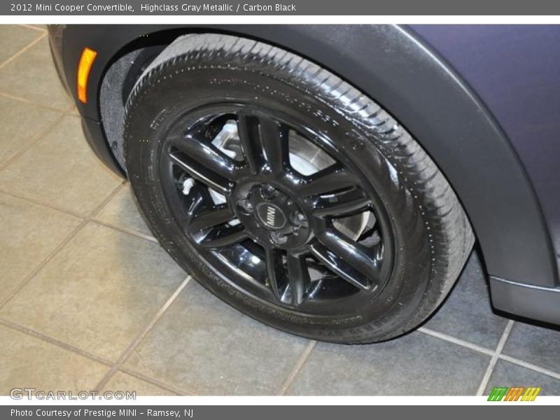 Highclass Gray Metallic / Carbon Black 2012 Mini Cooper Convertible