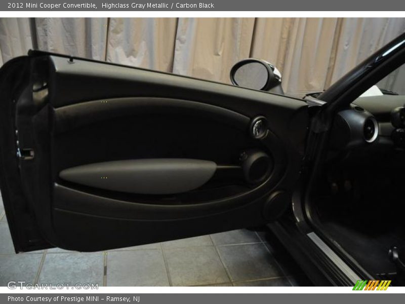 Highclass Gray Metallic / Carbon Black 2012 Mini Cooper Convertible