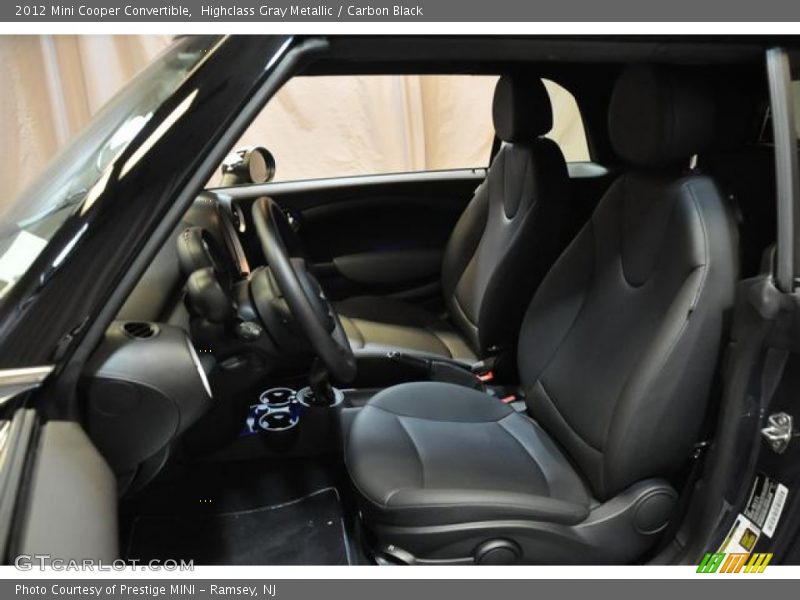 Highclass Gray Metallic / Carbon Black 2012 Mini Cooper Convertible