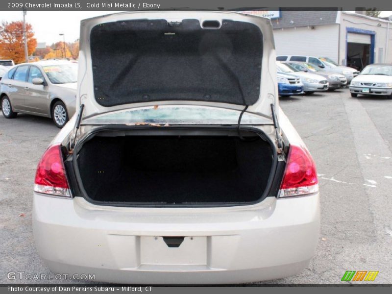 Gold Mist Metallic / Ebony 2009 Chevrolet Impala LS