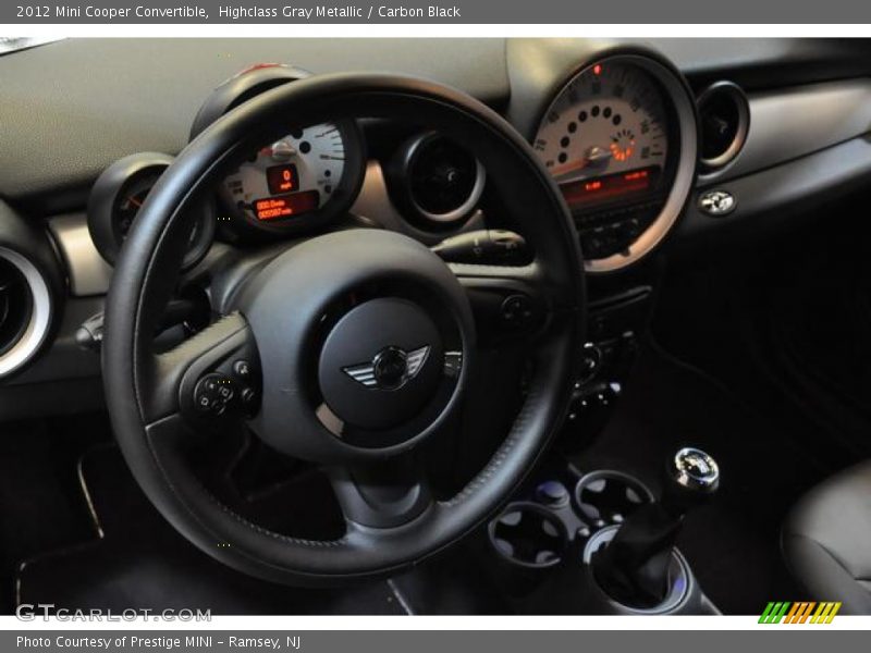 Highclass Gray Metallic / Carbon Black 2012 Mini Cooper Convertible