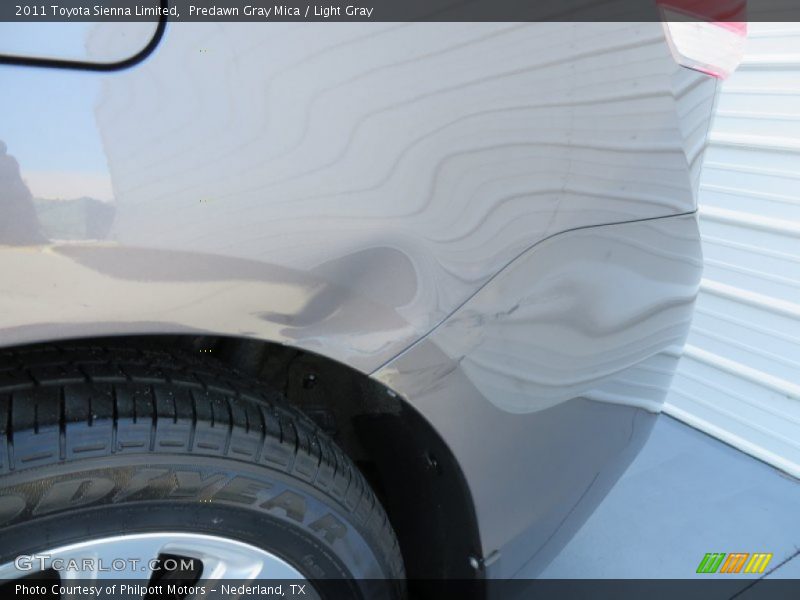 Predawn Gray Mica / Light Gray 2011 Toyota Sienna Limited
