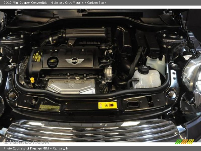 Highclass Gray Metallic / Carbon Black 2012 Mini Cooper Convertible
