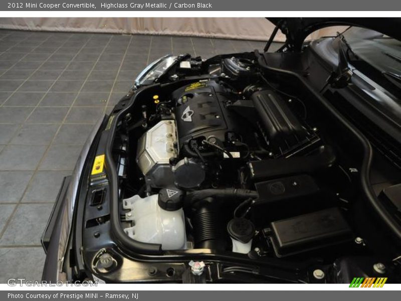 Highclass Gray Metallic / Carbon Black 2012 Mini Cooper Convertible