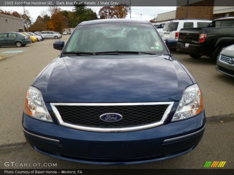 Dark Blue Pearl Metallic / Shale Grey 2005 Ford Five Hundred SEL