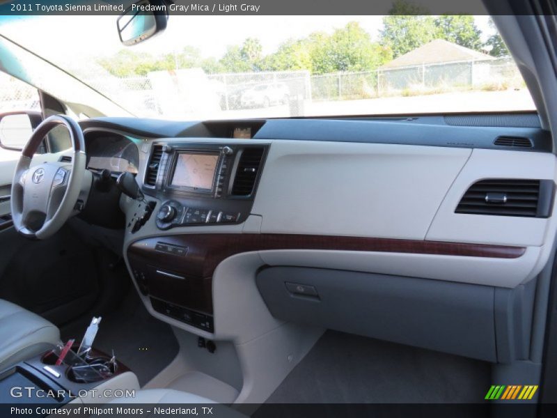 Predawn Gray Mica / Light Gray 2011 Toyota Sienna Limited