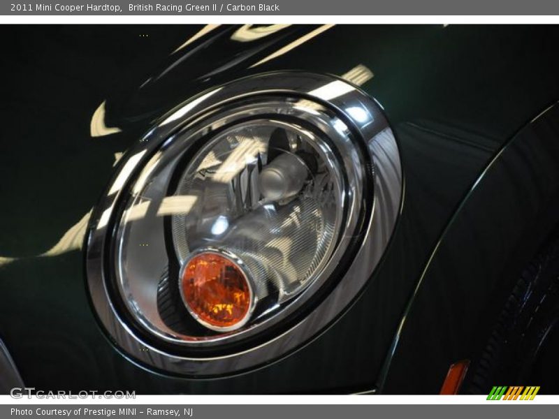 British Racing Green II / Carbon Black 2011 Mini Cooper Hardtop