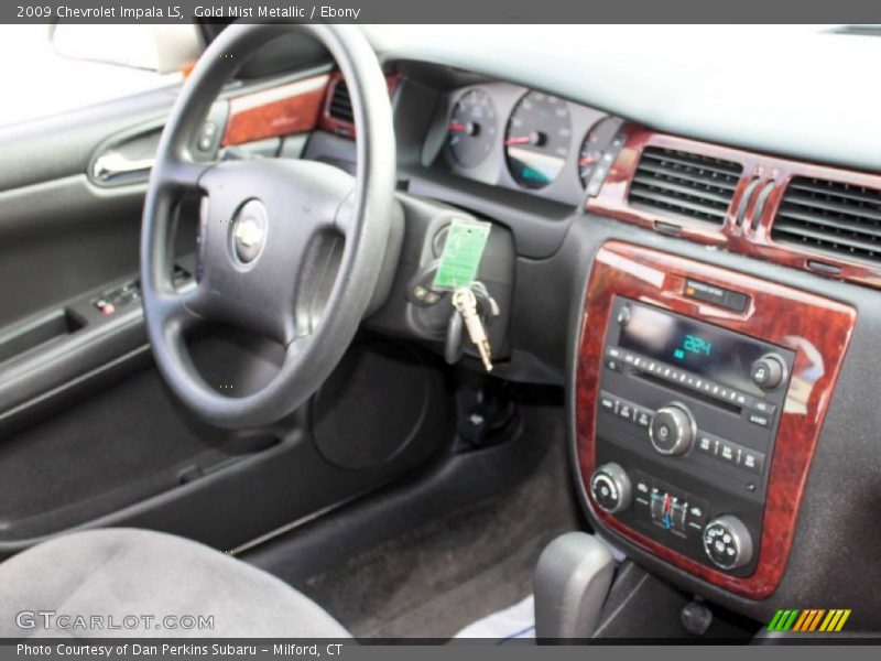 Gold Mist Metallic / Ebony 2009 Chevrolet Impala LS
