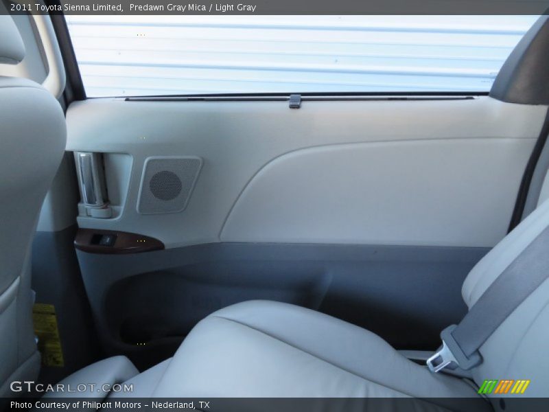Predawn Gray Mica / Light Gray 2011 Toyota Sienna Limited