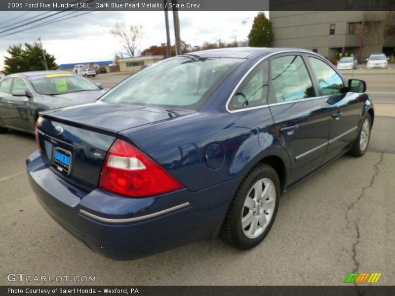 Dark Blue Pearl Metallic / Shale Grey 2005 Ford Five Hundred SEL