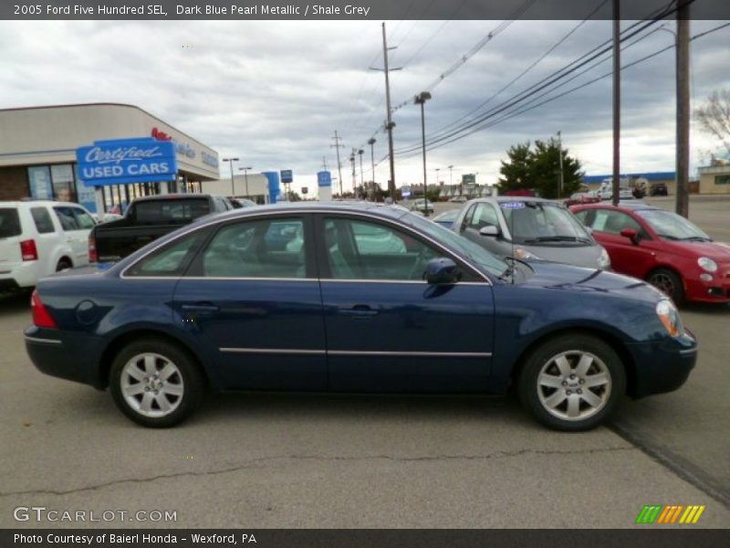 Dark Blue Pearl Metallic / Shale Grey 2005 Ford Five Hundred SEL
