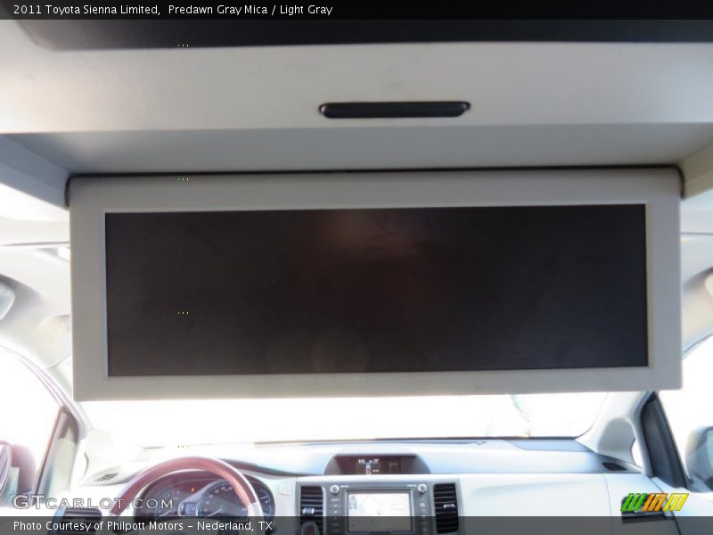 Predawn Gray Mica / Light Gray 2011 Toyota Sienna Limited