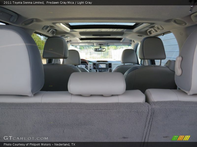 Predawn Gray Mica / Light Gray 2011 Toyota Sienna Limited