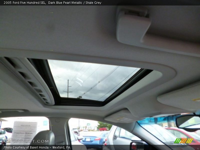 Dark Blue Pearl Metallic / Shale Grey 2005 Ford Five Hundred SEL