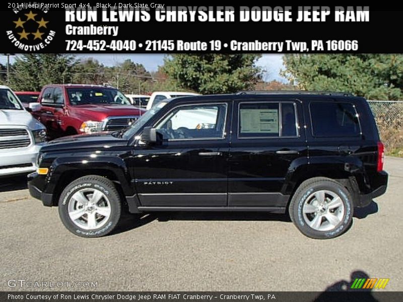 Black / Dark Slate Gray 2014 Jeep Patriot Sport 4x4