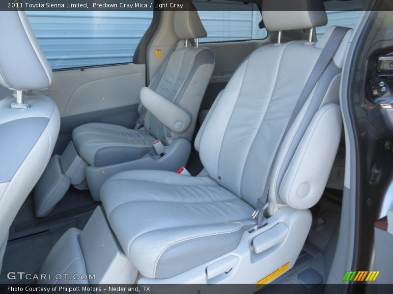 Predawn Gray Mica / Light Gray 2011 Toyota Sienna Limited