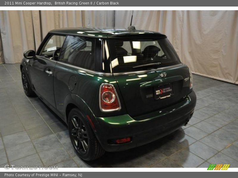 British Racing Green II / Carbon Black 2011 Mini Cooper Hardtop