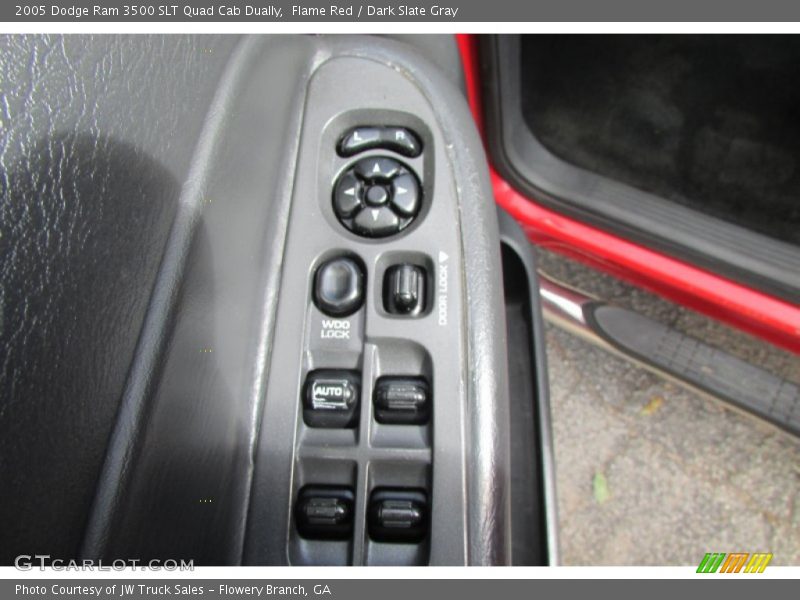 Flame Red / Dark Slate Gray 2005 Dodge Ram 3500 SLT Quad Cab Dually