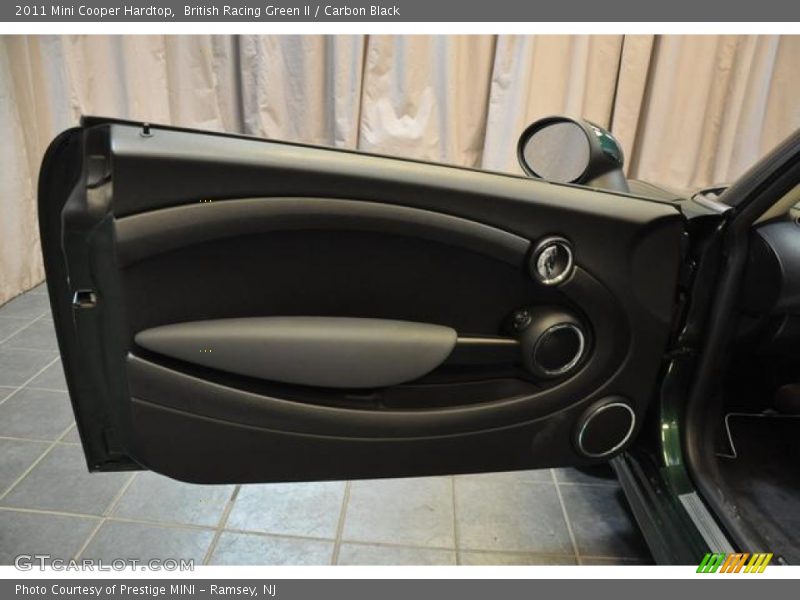 British Racing Green II / Carbon Black 2011 Mini Cooper Hardtop