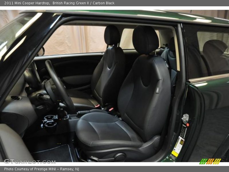 British Racing Green II / Carbon Black 2011 Mini Cooper Hardtop