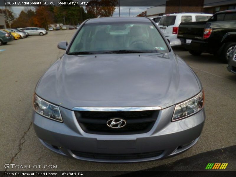 Steel Gray / Gray 2006 Hyundai Sonata GLS V6